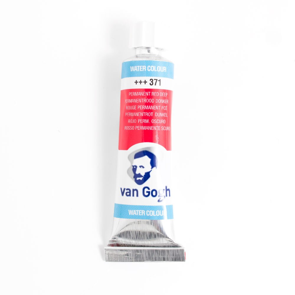 Van Gogh, Watercolor, Art & School, Royal Talens, 10ml, 156550, +++ 371, Permanent Deep Red